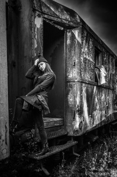 Timea S - Train Yard