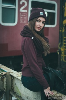 Timea S - Train Yard